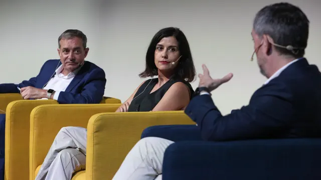 Un momento de la mesa «¿Hacia dónde va el periodismo?».