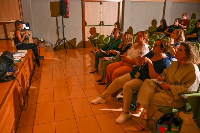 Taller impartido por la periodista Nadia Martín.